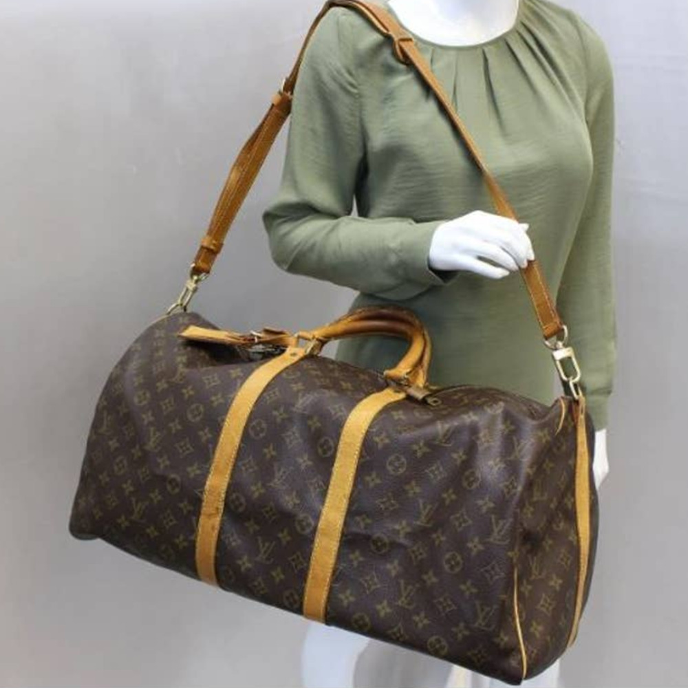 💎✨BEAUTIFUL✨💎Authentic Louis Vuitton Keep All Bandouliere 55